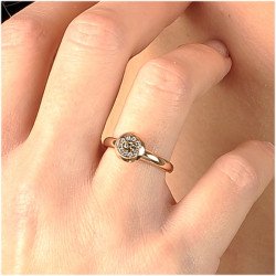 Halo Stacking Ring
