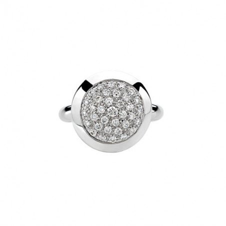 Stacking Round Diamond Pavè Ring