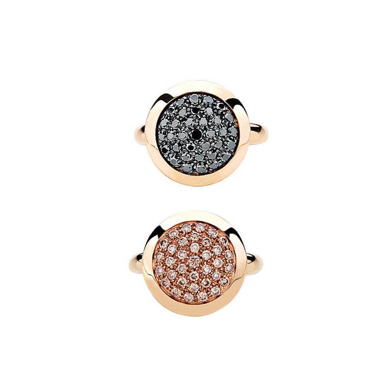 Stacking Round Diamond Pavè Ring