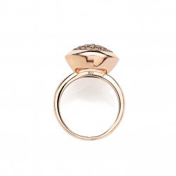 Stacking Round Diamond Pavè Ring